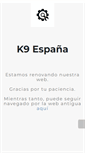 Mobile Screenshot of k9spain.es
